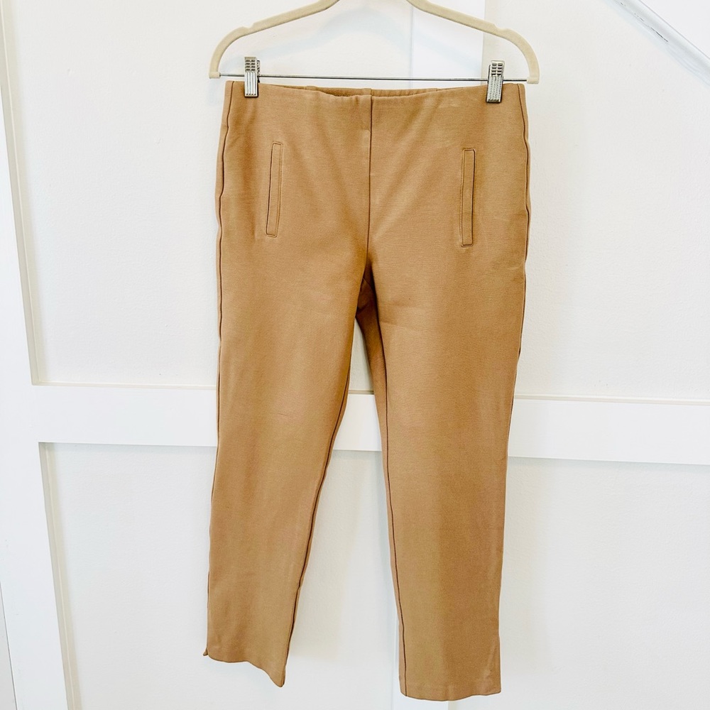 Chico's Tan Cropped Pants size 4
